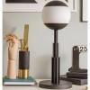 LED stolna lampa AR04, 47 cm, siva, Alessi