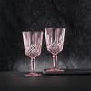 Čaše za vino NOBLESSE COLORS, set od 2 kom, 355 ml, roze, Nachtmann