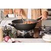 Wok ADAMANT, 32 cm, crna, aluminij, Fissler