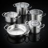 Lonac za kuhanje ORIGINAL PROFI, 16 cm, srebrna, nehrđajući čelik, Fissler