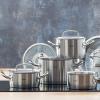 Lonac za kuhanje ORIGINAL PROFI, 16 cm, srebrna, nehrđajući čelik, Fissler