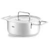 Casserole lonac PURE 24 cm, 3,9 l, s inox poklopac za lonac, inox, Fissler