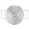 Casserole lonac PURE 24 cm, 3,9 l, s inox poklopac za lonac, inox, Fissler