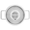 Set posuđa PURE, inox poklopac za lonac, set od 4 kom, inox, Fissler