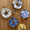 Tanjur DIESEL CLASSICS ON ACID ENGLISH DELFT, 28 cm, bijela, porculan, Seletti