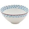 Zdjela DIESEL CLASSICS ON ACID FIORI, 12 cm, bijelo/plava, porculan, Seletti