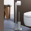 WC batler LINEA, 72 cm, mat, nehrđajući čelik, Zack