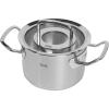 Set posuđa ORIGINAL PROFI, set od 6 kom, srebrna, nehrđajući čelik, Fissler
