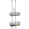 Organizator za tuš IPARO, 74 cm, crna, nehrđajući čelik, Zack