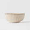 Zdjela RIDGED ALABASTER, 160 ml, krem, keramika, MIJ