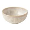 Zdjela RIDGED ALABASTER, 160 ml, krem, keramika, MIJ