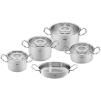 Set posuđa ORIGINAL PROFI, s tavom, set od 5 kom, inox, Fissler