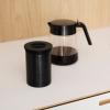 Vrč za posluživanje NOHR, 1,2 l, crni, staklo, Stelton