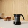 Vrč za posluživanje NOHR, 1,2 l, crni, staklo, Stelton