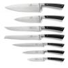 Santoku nož EDONIST, 18 cm, zakovice od nehrđajućeg čelika, crna, Lion Sabatier