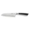 Santoku nož EDONIST, 18 cm, zakovice od nehrđajućeg čelika, crna, Lion Sabatier