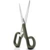 Kuhinjske škare GREEN TOOLS 24 cm, zelena, plastika, Eva Trio