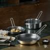 Sauté tava MULTI MOSAIC 24 cm, inox + keramika,Eva Trio