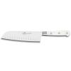 Santoku nož TOQUE, 18 cm, zakovice od nehrđajućeg čelika, bijela, Lion Sabatier