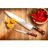 Santoku nož SAVEUR, 18 cm, mesingane zakovice, smeđa, Lion Sabatier