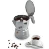 Aparat za moka kavu MOKA, 70 ml, crna, aluminij, Alessi
