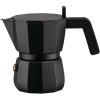 Aparat za moka kavu MOKA, 70 ml, crna, aluminij, Alessi
