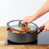 Poklopac za lonac INGENIO L9846753 28 cm, staklo, Tefal