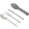 Set pribora za jelo, set od 3 kom, s kutijom, nehrđajući čelik, Black+Blum