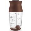 210343 sejkr na palacinky a livance 500 ml hneda plast lekue