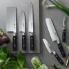 Santoku nož ZEN, 16,5 cm, crna, Yaxell