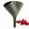 Kuhinjski lijevak GREEN TOOLS 15 cm, zelena, silicij, Eva Trio