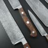 Kuharski nož DAMASCUS, 21 cm, smeđa, Güde