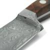 Kuharski nož DAMASCUS, 21 cm, smeđa, Güde