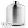 Kanta za led LIQUID LOUNGE 1,4 l, srebrna, nehrđajući čelik, Eva Trio