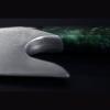 Kuharski nož THE KNIFE JADE DAMASCUS, 26 cm, zelena, Güde