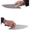 Kuharski nož THE KNIFE JADE DAMASCUS, 26 cm, zelena, Güde