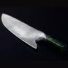 Kuharski nož THE KNIFE JADE DAMASCUS, 26 cm, zelena, Güde