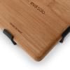 Držač za salvete NORDIC KITCHEN 19 x 5 cm, crna, plastika/bambus, Eva Trio