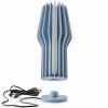 Prenosiva stolna lampa RADIANT, 25 cm, LED, prašnjavo plava, plastika, Eva Solo