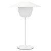 Prenosiva stolna lampa ANI MINI, 21 cm, LED, bijela, aluminij, Blomus