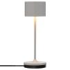 Prenosiva stolna lampa FAROL MINI, 19,5 cm, LED, bijela, satelit siva, Blomus