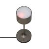 Prenosiva stolna lampa FAROL MINI, 19,5 cm, LED, spaljeni metal, aluminij, Blomus