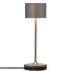 Prenosiva stolna lampa FAROL MINI, 19,5 cm, LED, spaljeni metal, aluminij, Blomus