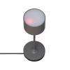 Prenosiva stolna lampa FAROL MINI, 19,5 cm, LED, toplo siva, aluminij, Blomus