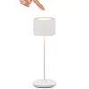 Prenosiva stolna lampa FAROL MINI, 19,5 cm, LED, bijela, aluminij, Blomus