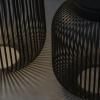 Prenosiva stolna lampa LITO M, 30,5 cm, LED, crna, čelik, Blomus