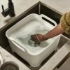 Posuda za pranje WASH&DRAIN 851648, krem, plastika, Joseph Joseph