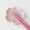 Podmetači za štapiće za jelo PINK SAKURA, 4,5 cm, roza, keramika, MIJ