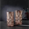 Visoka čaša NOBLESSE COLORS, 395 ml, set od 2 kom, boja duhana, Nachtmann