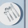 Stolni nož MAYA 20 cm, set od 6 kom, srebrna, nehrđajući čelik, Stelton